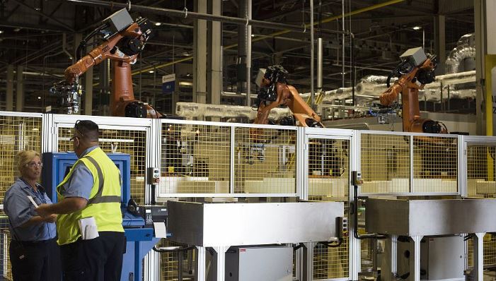 US production tumbles