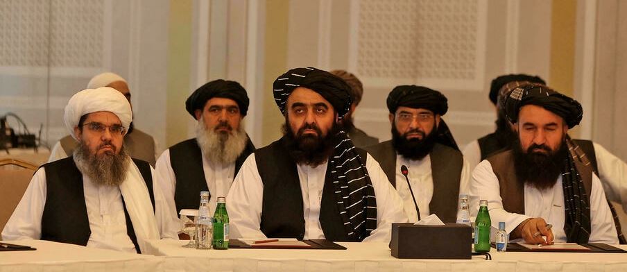 Under-pressure Taliban meet EU-US delegation in push for support