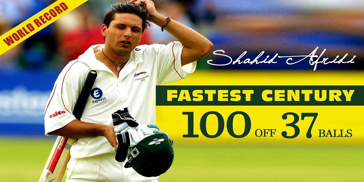 On this day: Shahid Afridi made the fastest ODI century
