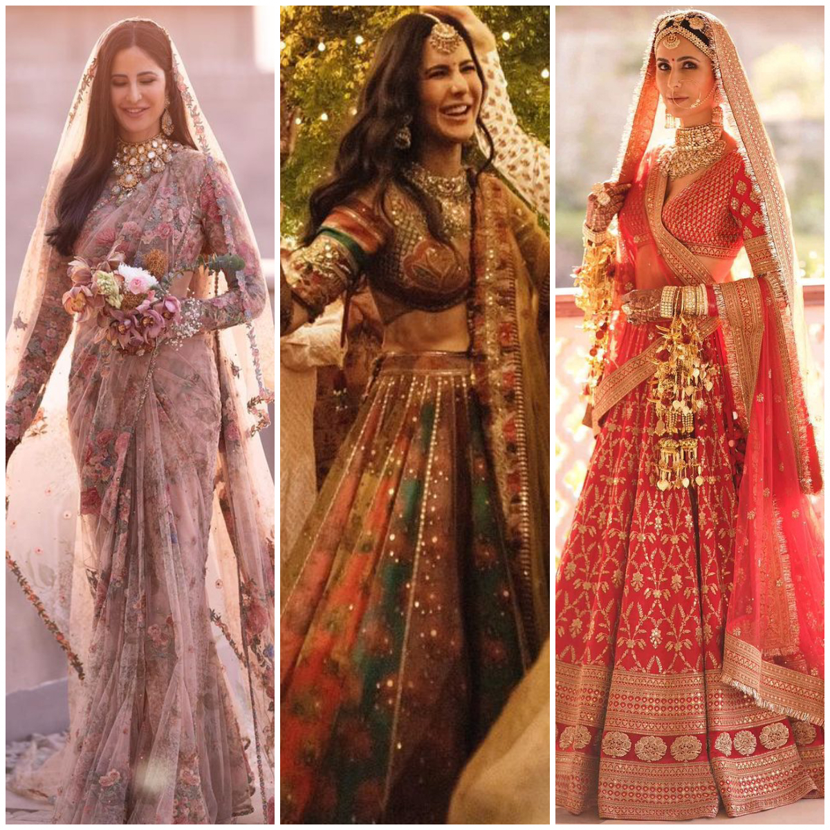 Katrina Kaif Bridal Looks