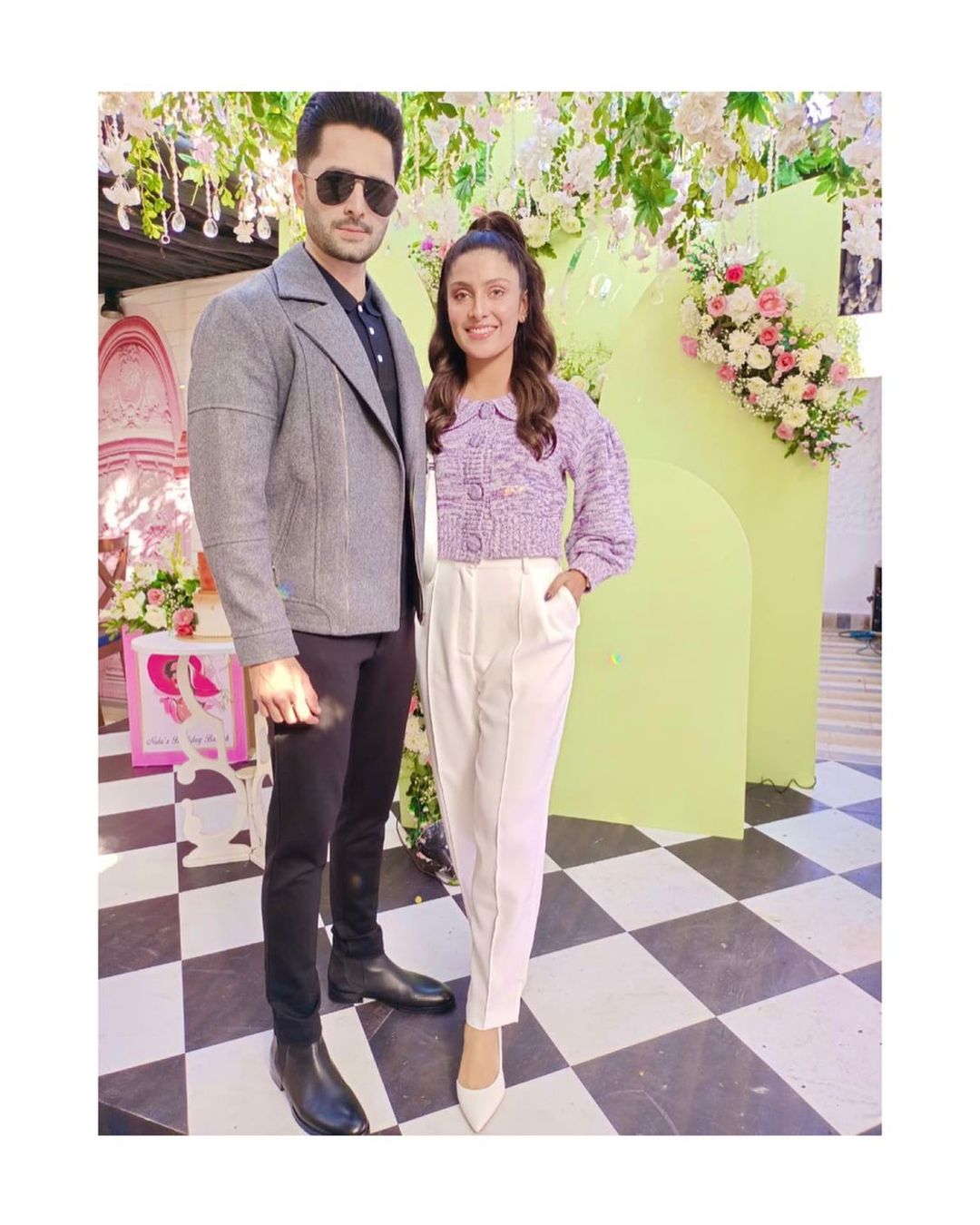 Ayeza Khan, Danish Taimoor set couple 