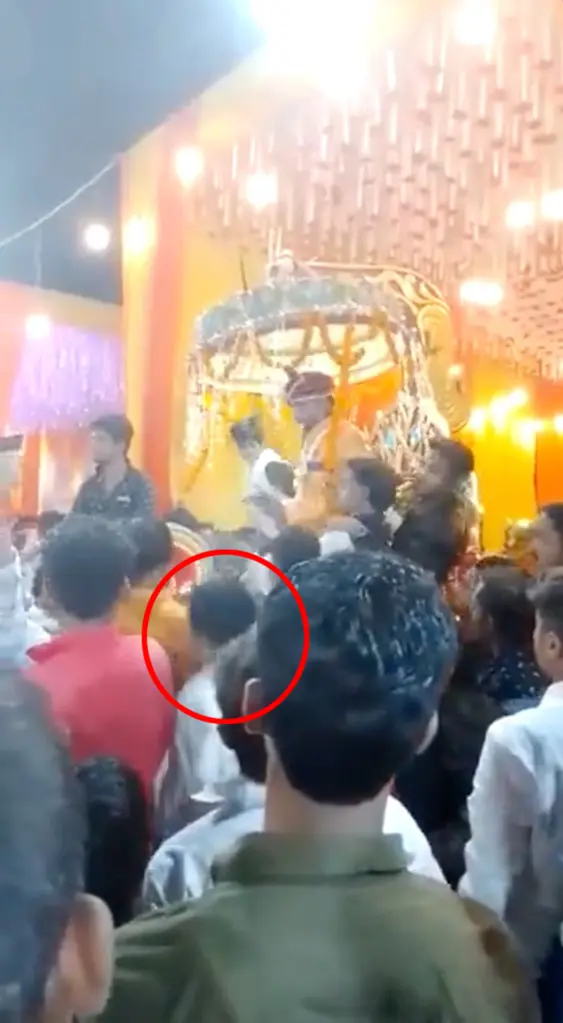 Groom shoots friend