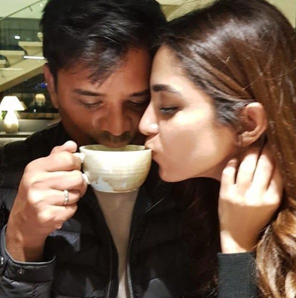Maya Ali and Adnan Ansari